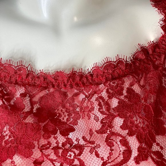 LONG SLEEVE LACE BODYSUIT - Picture 7 of 8